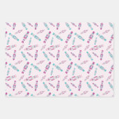 Whimsical Wrapping Paper Set van 3 vellen (Voorkant 3)