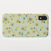 Whimsical Yellow Oranje Blauwgroen geverfde zonneb Case-Mate iPhone Case (Achterkant (horizontaal))
