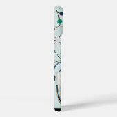 WHIMSICAL YOUNG GIRL Beauty Mode Blue Monogram Case-Mate iPhone Case (Achterkant / Rechts)