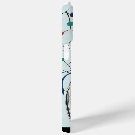 WHIMSICAL YOUNG GIRL Beauty Mode Blue Monogram Case-Mate iPhone Case (Achterkant / Rechts)