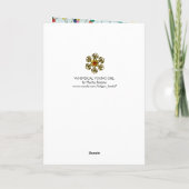 WHIMSICAL YOUNG GIRL/Happy Birthday Kaart (Achterkant)