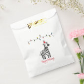 Whimsical-Zebra Bedankzakje (Gezegeld)