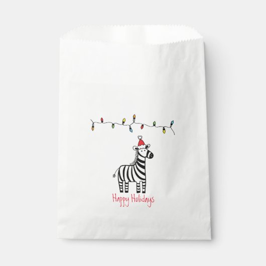 Whimsical-Zebra Bedankzakje (Voorkant)