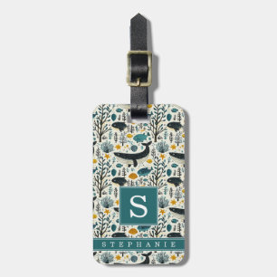 Whimsical Zeeleven Bagagelabel