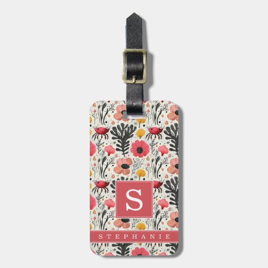 Whimsical Zeeleven Bagagelabel (Voorkant verticaal)