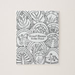 Whimsical Zen Doodle Trees Quote Relaxing Coloring Legpuzzel<br><div class="desc">Gepersonaliseerde tekstkleurpuzzel met witte zedendelbomen voor het ontspannen van de kleur voor kinderen of volwassenen,  verandering om je favoriete te citeren of het te houden zoals het is. Voor leuke feestjes of klaslokalen voor kinderen kunnen bomen in verschillende kleuren worden gekleurd,  afhankelijk van het seizoen.</div>