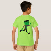 Whimsical Zombie Party Halloween Party T-shirt (Achterkant volledig)