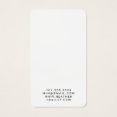 Whimsicalcore Wavy Border Display Kaart (Achterkant)