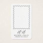 Whimsicalcore Wavy Border Display Kaart (Voorkant)