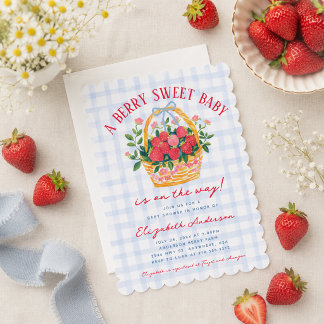 Whimsicale Besjes Zoete Baby Shower Uitnodiging