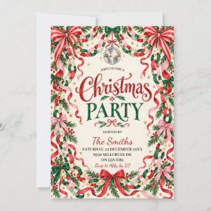 Whimsicale Festive Kerstfeest Uitnodiging