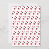 Whimsicale Galentines Uitnodiging Vintage Telefoon (Achterkant)
