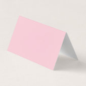 Whimsicale gepersonaliseerde verlovingsnaam voor k visitekaartje (Achterkant)