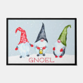 Whimsicale Kerst Gnome Deurmat (Voorkant)