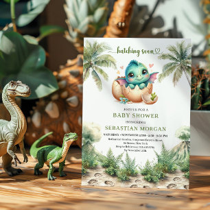Whimsicale 'Komt Eerder Uit' Baby Shower Uitnodigi Kaart