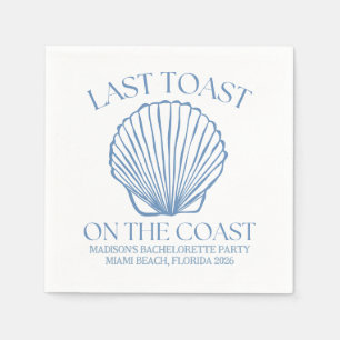 Whimsicale Laatste Toast Aan De Kust Servet