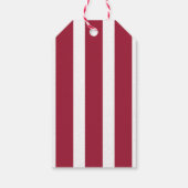 Whimsicale Retro Prettig Kerst Typografie Cadeaulabel (Achterkant)