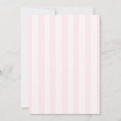 Whimsicale uitnodiging voor babyborrel brunch (Achterkant)