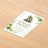 Whimsicale uitnodiging voor St. Patrick's Day-vier (Laagn)