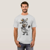 whimsicale Zebra T-shirt (Voorkant volledig)