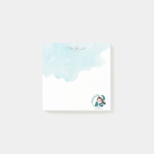 Whimsically Geschreven Post-it® Notes (Voorkant)