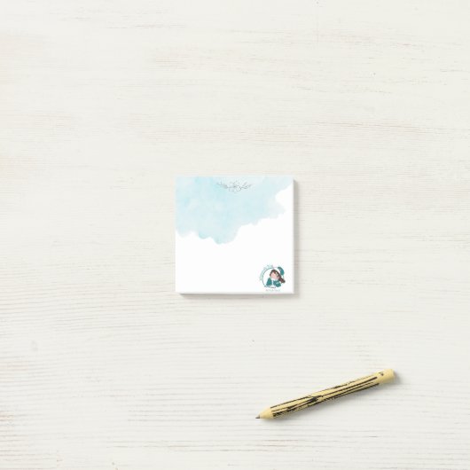 Whimsically Geschreven Post-it® Notes (Op bureau)