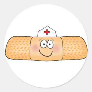 Whimsicla Band Aid Bandage met zurse Pet Cute Ronde Sticker