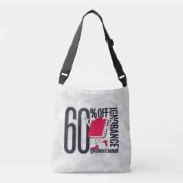 Whimsige Onwetendheid Is Verboden Educatief  Crossbody Tas