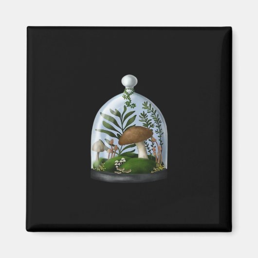 Whimsigoth Apothecary Terrarium Magneet (Voorkant)