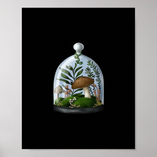 Whimsigoth Apothecary Terrarium Poster (Voorkant)