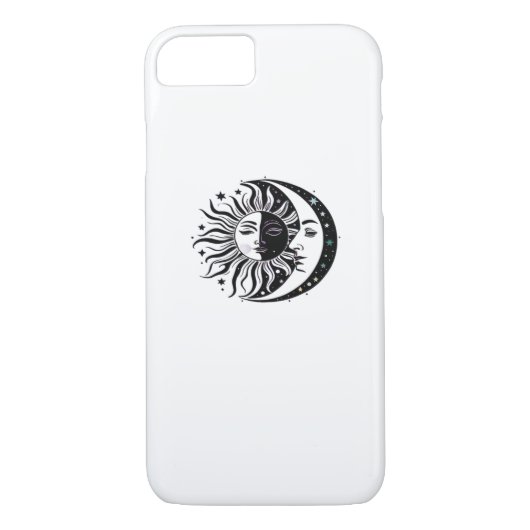 Whimsigoth Aquarel Sun Moon Witchy Classic Case-Mate iPhone Case (Achterkant)