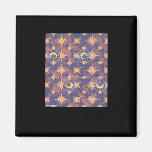 Whimsigoth Behang Klassiek Magneet (Voorkant)