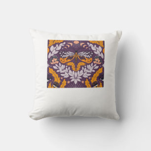 Whimsigoth Butterfly Florals - Paarse, lavendel en Kussen