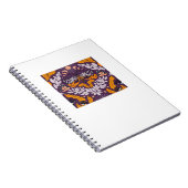 Whimsigoth Butterfly Florals - Paarse, lavendel en Notitieboek (Rechterzijde)