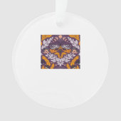 Whimsigoth Butterfly Florals - Paarse, lavendel en Ornament (voorkant)