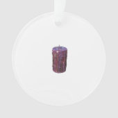 Whimsigoth Candle Classic Ornament (voorkant)