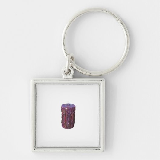 Whimsigoth Candle Classic Sleutelhanger (Voorkant)