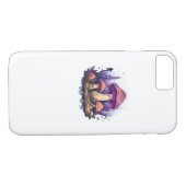 Whimsigoth champignons en kristallen Classic Case-Mate iPhone Case (Achterkant (Horizontaal))