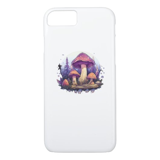 Whimsigoth champignons en kristallen Classic Case-Mate iPhone Case (Achterkant)