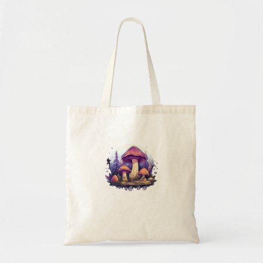 Whimsigoth champignons en kristallen Classic Tote Bag (Voorkant)