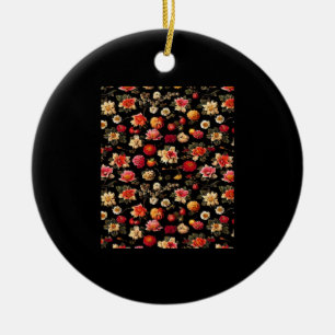 Whimsigoth Chintz  olieverfschilderij Keramisch Ornament