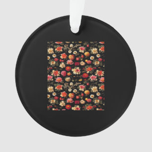 Whimsigoth Chintz  olieverfschilderij Ornament
