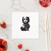 Whimsigoth Classic Design voor Halloween Servet (Insitu)