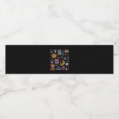 Whimsigoth Classic – Gotische Romance Herfst Aesth Waterfles Etiket (Enkel label)