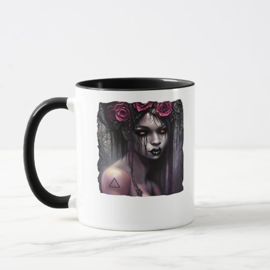 Whimsigoth Classic Grappig Mok (Links)
