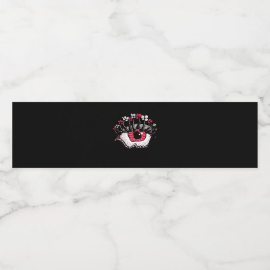 Whimsigoth Classic –  ontwerp Waterfles Etiket (Enkel label)