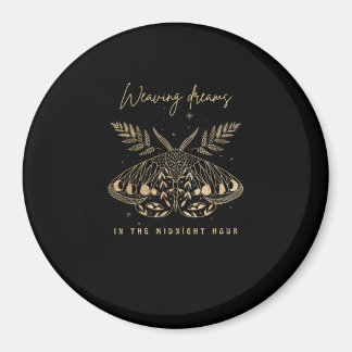 Whimsigoth Cottagecore Goblincore Mystical Moth Go Magneet