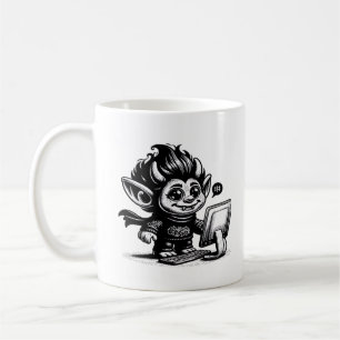 Whimsigoth Cyborg Internet Troll Art Design Koffiemok