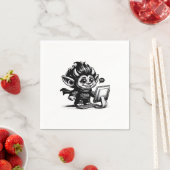 Whimsigoth Cyborg Internet Troll Art Design Servet (Insitu)