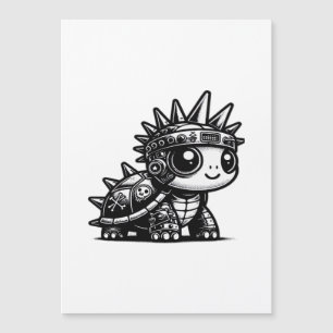 Whimsigoth Cyborg Schildpad Vintage Kunst Design K